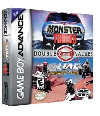 jeu Double Game! - Quad Desert Fury & Monster Trucks